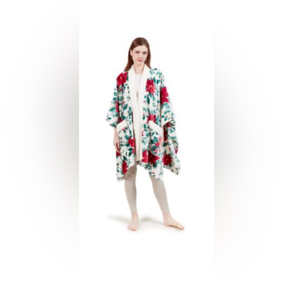 Cozy Plush Wrap Robe Throw 50” x 70”